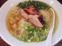 「淡麗鶏塩そば680円」@鶏そば 三むらの写真