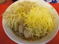 「カレーチーズまぜそば（８００円）」@がってんの写真