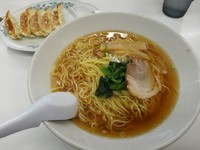 「チンタン・しょうゆ（中）　＋餃子：サービス券」@麺屋 壱の写真