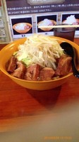 「小ラーメン豚増し ヤサイ ¥850」@ラーメン mononofuの写真