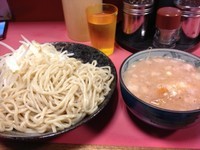 「つけ麺　（やさいまし、にんにく、あぶら）」@ラーメン二郎 歌舞伎町店の写真