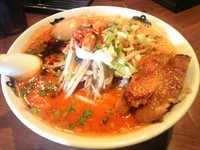 「特製カラシビ味噌らー麺 （カラ増し、シビ少なめ）」@カラシビ味噌らー麺 鬼金棒の写真