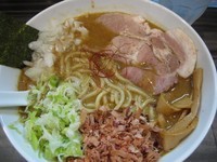 「特濃とりとんかつおらーめん 750円 250g」@麺屋きころくの写真