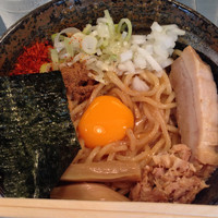 「まぜそば」@三代目 狼煙の写真