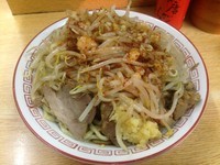 「汁なしピリカラ(小豚）　750」@ラーメン二郎 環七新代田店の写真