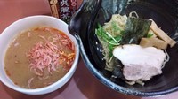 「つけどろ　海老＋味噌　750円」@らーめん 麺のひな詩の写真