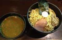 「【限定】烏賊煮干つけそば白口鰯ペースト添え 850円」@おおぜき中華そば店の写真