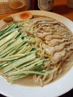 「バンバンジー冷麺690円」@天心ラーメン 日暮里店の写真