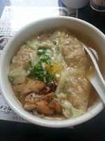 「ワンタンメン900円」@鬼そば 藤谷の写真