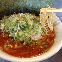 「スペ（ネギ増量、永久トッピング無料券使用）」@さんじの写真