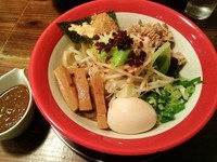 「ジョニーの味噌油そば\780」@手打ち極太麺 ジョニーの味噌の写真