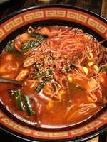 「テグタンラーメン(２辛)￥７００」@串焼BAR 千草の写真