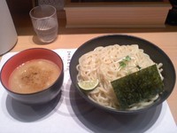 「濃厚鶏つけそば、大盛り」@初代 風見鶏の写真