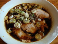 「らーめん（味濃い目）650円」@中田製作所の写真