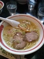 「塩ラーメン　６００円」@キッチン中華 あじたかの写真