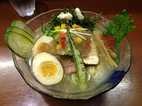 「冷潮らぁめん 800円」@DOG HOUSEの写真