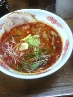 「辛味ラーメン」@らー麺 つやつやの写真