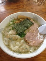 「塩雲呑麺（シオワンタンメン）」@伊達屋の写真