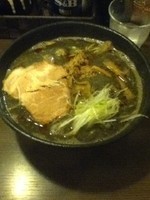 「黒坦々麺　（夜限定）」@荻窪らーめん 栄龍軒の写真