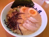「昭和（むかし）ラーメン（￥800）」@筑豊ラーメン山小屋 小田原ダイナシティ店の写真