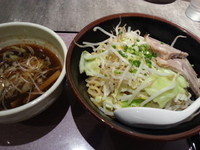 「温野菜つけ麺(中盛・300g)700円」@麺処 湊生の写真