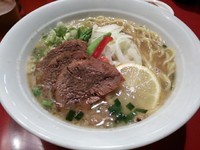 「牛骨白湯麺 850円」@麺家 一番星の写真