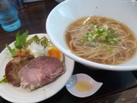 「シオユカムイ（780円）+肉１枚（100円）」@麺や 蒼 AOIの写真