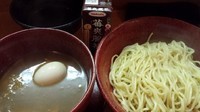 「最強味玉つけ麺　豚骨+魚介+鶏　930円」@○寅 麺屋 山本流の写真