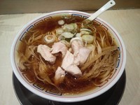 「稲庭中華そば　大盛」@食堂 七彩の写真