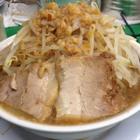 「ラーメン野菜増しニンニク増し」@今を粋ろ 関大前本店の写真