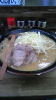 「ネギチャーシュー麺味噌」@ラーメン青木亭 草加店の写真