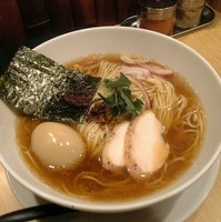 「煮干時雨(限定冷製煮干そば)＋味玉」@Japanese Soba Noodles 蔦の写真