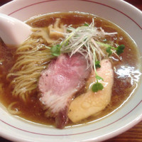 「ラーメン+チャーシューごはん」@らーめん かねかつの写真