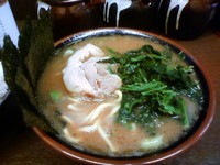 「らーめん+半ライス」@地獄のらーめん 炎天夏の写真