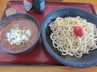 「トマトつけ麺（８５０円）」@中華そばつけ麺 魚介の達人 久兵衛 取手店の写真