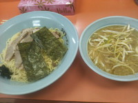 「ネギつけ麺（大盛り）」@ラーメンショップ 高鍋本店の写真