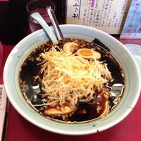 「チャーシュー麺+ネギ+煮玉子」@ラーメンつち家の写真