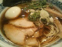 「醤油そば 卵入り」@中華そば 鍾馗の写真