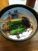 「白ごま担々麺」@坦々麺 大勝の写真