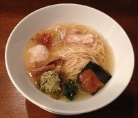 「【限定】冷し梅塩拉麺 850円」@創作麺工房 鳴龍の写真