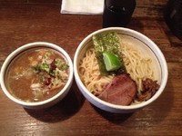 「つけ麺＋味玉」@つけ麺 APPLE BASICの写真