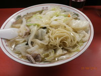 「タンメン（６５０円）」@中華 三原の写真