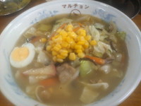 「野菜ラーメン」@マルチョンラーメンの写真