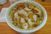 「ワンタンメン」@麺や髭おやじの写真