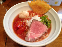 「【夏の冷やしの陣 第四弾】冷製フレッシュトマトのラーメン」@はりけんラーメンの写真