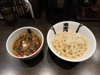 「カラシビ冷やしつけ麺（並盛・カラシビ普通）：780円」@カラシビ味噌らー麺・つけ麺 神田本店の写真