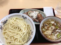 「ねぎチャーシューつけ麺＋特盛」@手打ラーメン 長八の写真