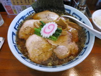 「チャーシュー麺 大盛」@手打ち中華そば 竹の助の写真