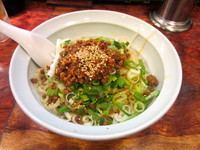 「汁なし担々麺」@元祖担々麺屋 蒼龍唐玉堂 吉祥寺店の写真