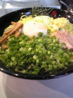 「辛味噌油そば」@東京油組総本店 市ヶ谷組の写真